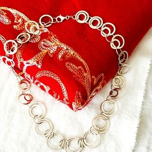 Milor Italy 925 Sterling Silver GORGEOUS Necklace